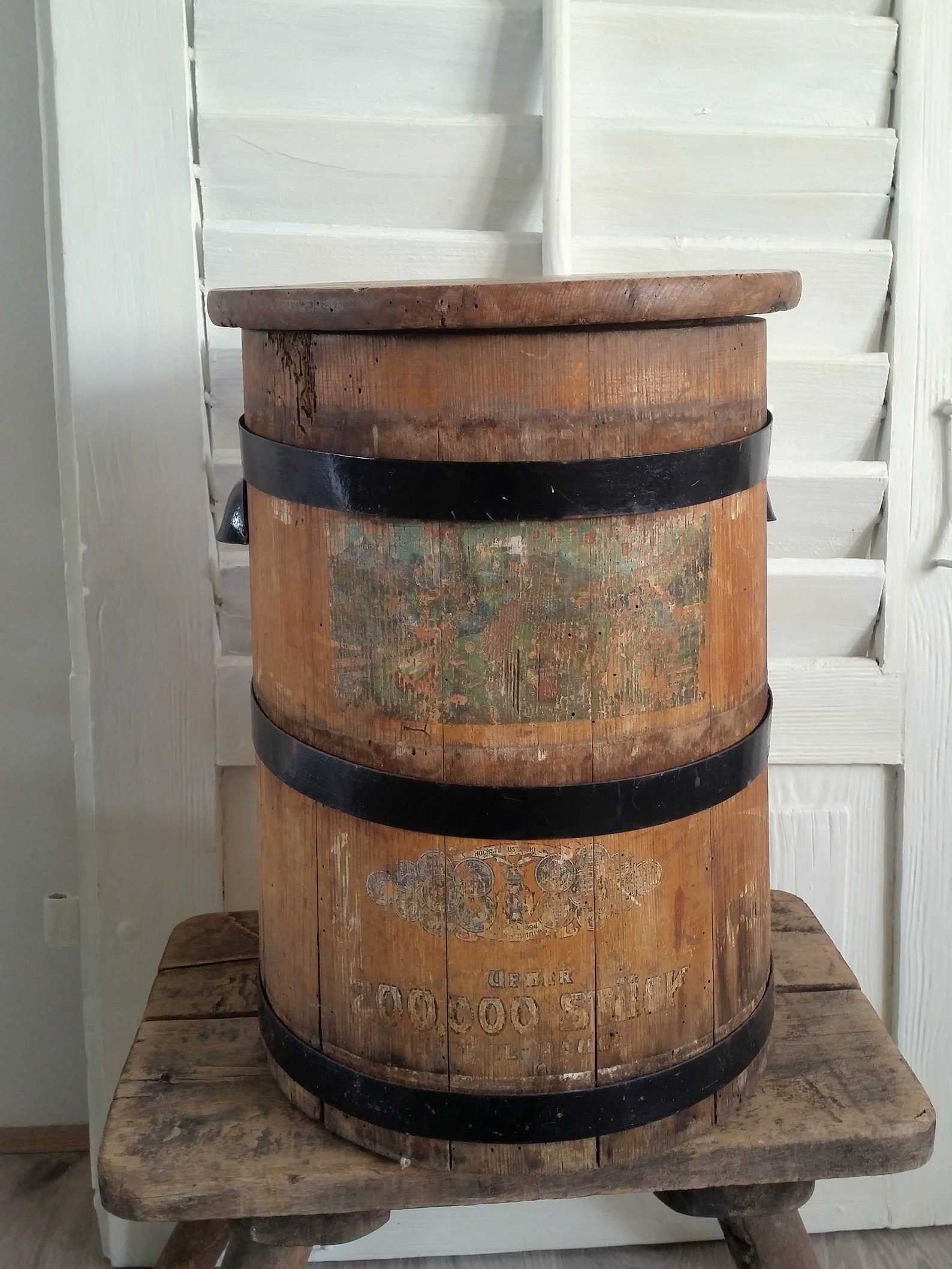 Old butter barrel antique butter machine butter slingshot Etsy