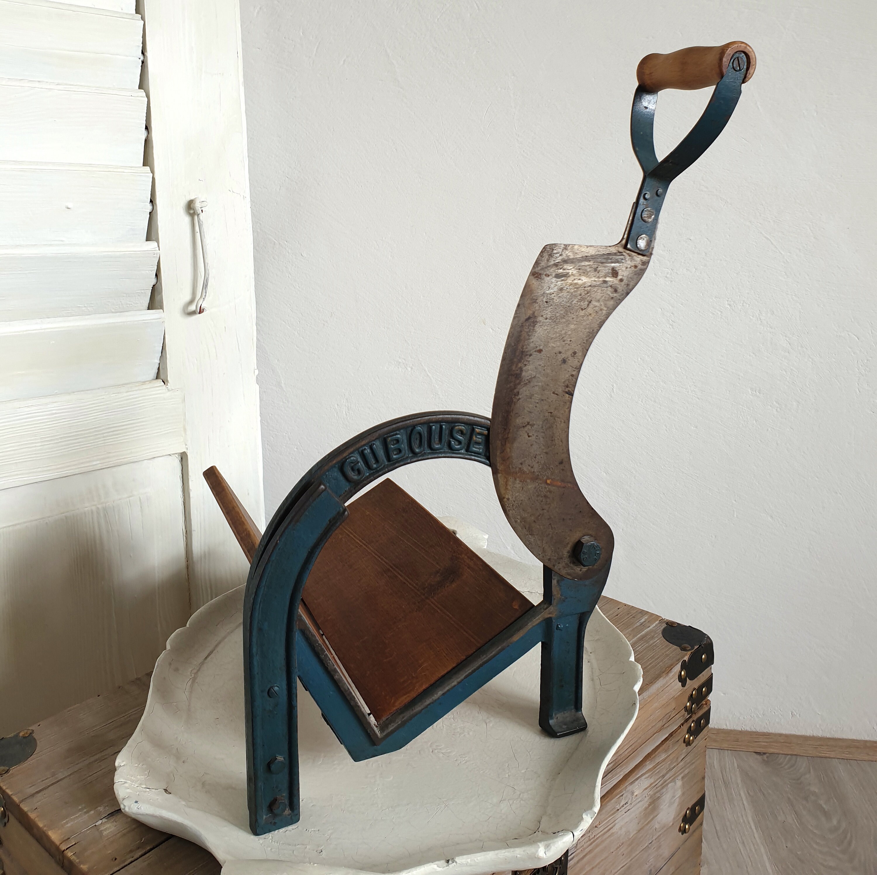 Old bread cutter antique bread cutter manual lever arm Etsy