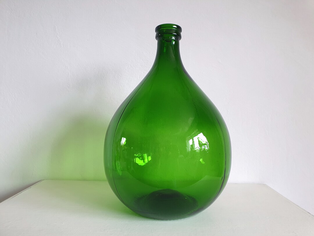 Old Wine Balloon Fermentation Balloon Glass Balloon Vase Etsy