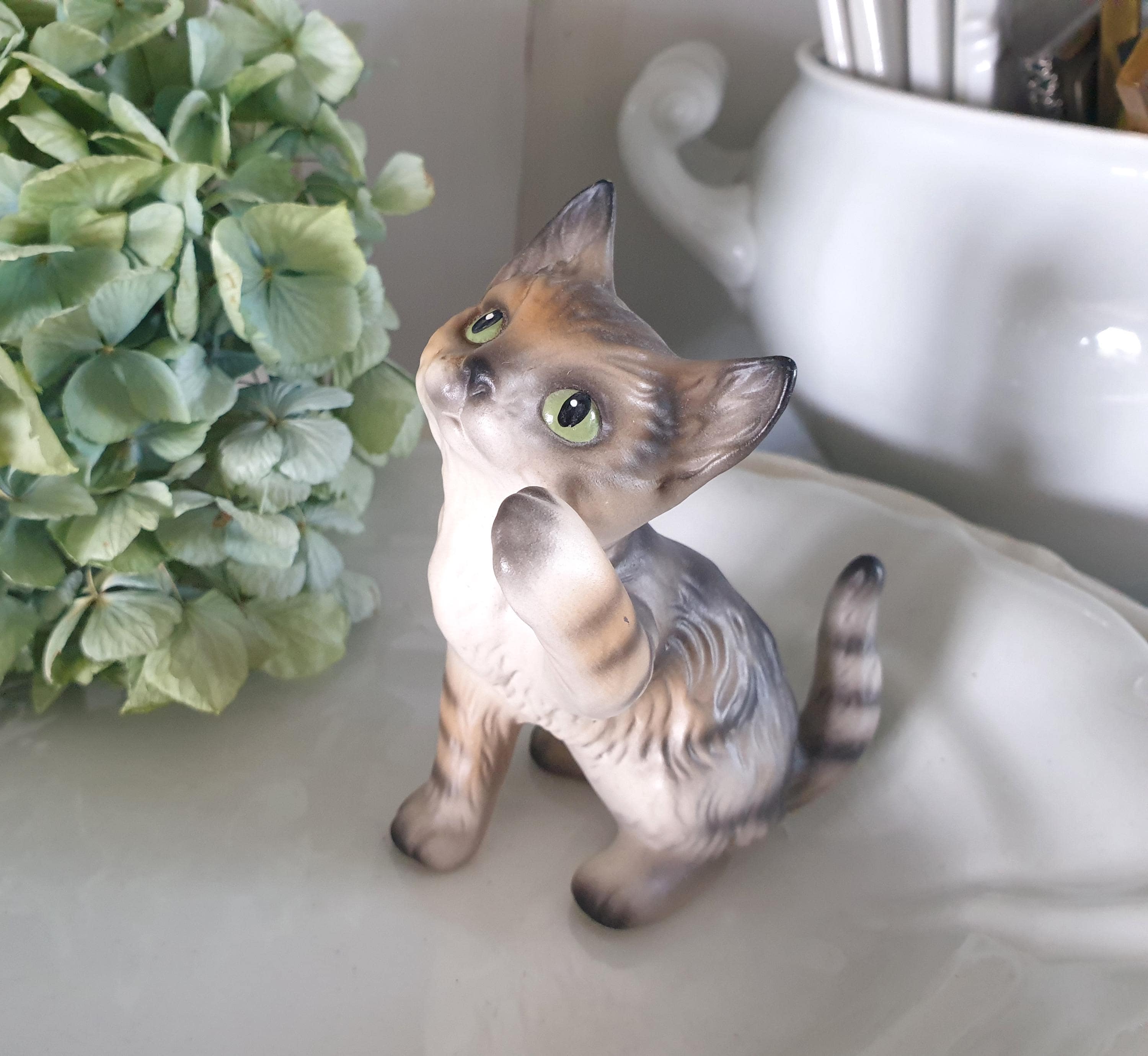 Figurines Goebel Rosina Wachtmeister – Mini-chats Mio E Bea, Porcelaine Biscuit, Neuves