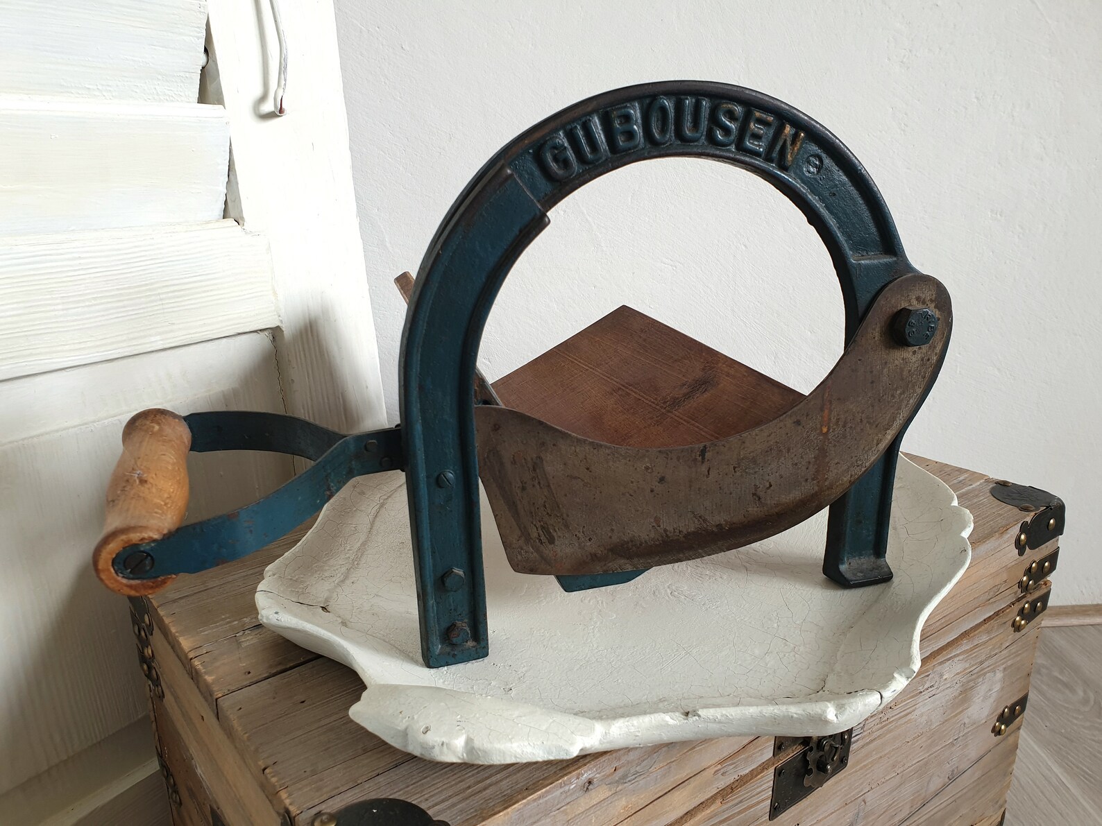 Old Bread Cutter Antique Bread Cutter Manual Lever Arm Etsy