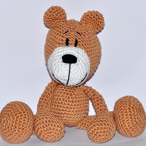 Crochet instructions, crochet pattern, amigurumi, German, English, Teddy, teddybear, PDF/ E-book image 3