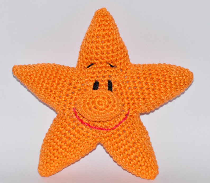 Patron au crochet, gabarit, amigurumi, crochet, allemand, allemand, étoile, ciel, nuit, rêve, sommeil, PDF, e-book image 4