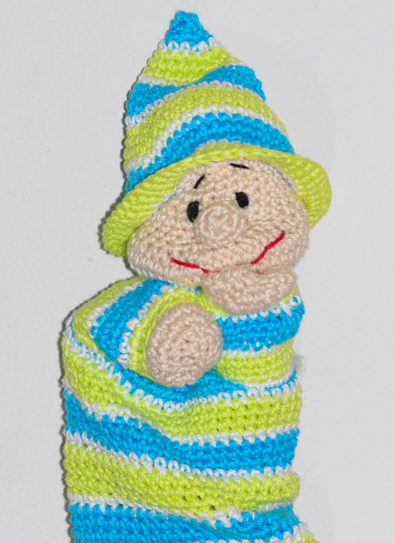 Instructions au crochet, modèle, patron au crochet, crochet, amigurumi, crochet, allemand, anglais, allemand, marionnette à main, nain, marionnette, gnome, PDF image 4