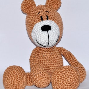 Instructions au crochet, patron au crochet, amigurumi, allemand, anglais, Teddy, ours en peluche, PDF/ E-book image 4