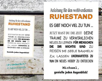 Zum Wohlverdienten Ruhestand Etsy