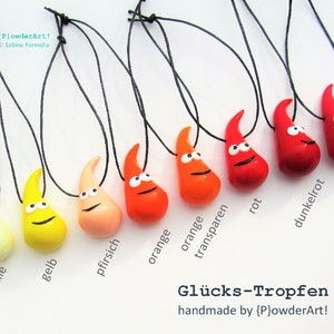 Glücks-Tropfen 2024 / Glücksbringer mit Kleeblatt / Geschenke Silvester Bild 7