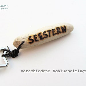 Schlüsselanhänger HÄUPTLING aus Holz / Geschenke für Männer zum Vatertag Bild 6