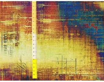 Tkanina patchworkowa "Opuszczona, Portland Street, Tim Holtz"