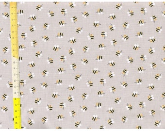 Patchwork « Hello Sunshine Abeilles gris »
