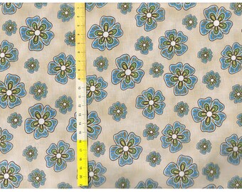 Patchwork fabric "Marrakesh" blue-violin