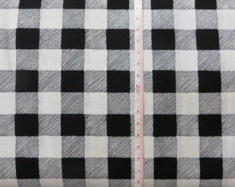 Patchwork substance "Hearthside Holiday black and white checkered"