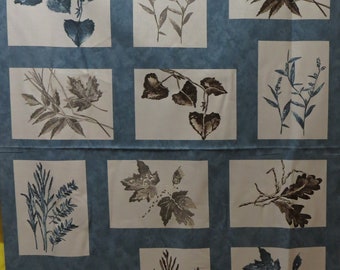 Patchwork fabric " Change Of Seasons " Seasonal Change, Panel