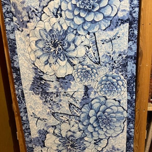 Patchworkstoff  "Once in a blue Mood Panel "