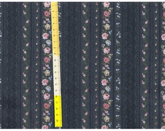 Tissu patchwork " Ellie-Rose border anthracite "