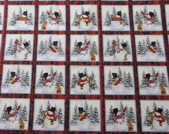 Patchwork fabric "Snow Days Pictures small"