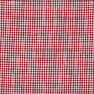 Red checked fabric 140 cm wide