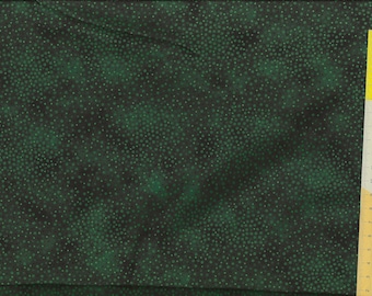 Patchworkstoff "Rückwandstoff, Spotsy, Überbreite 274cm, 108" dunkelgrün"