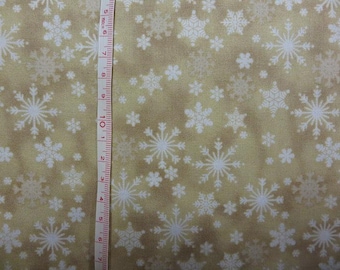 Christmas Fabric Winter Time beige