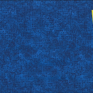 May include: A close-up of a blue fabric with a subtle pattern of small white dots. The fabric is textured and has a slightly uneven surface.