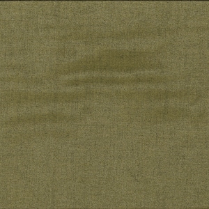 Op de afbeelding: Een close-up van een getextureerde, olijfgroene stof. De stof heeft een subtiele glans en een licht ruwe textuur.