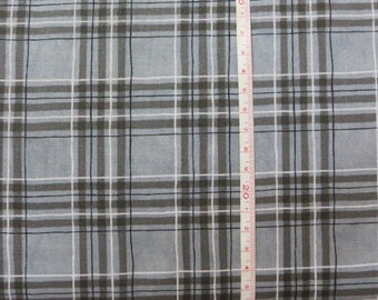 Patchwork substance "Hearthside Holiday grey plaid"