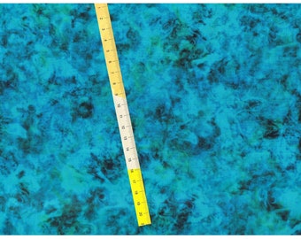 Tessuto patchwork "Kashmir Color Blends blue-turquoise"