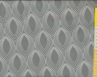 Tela patchwork "Duo gris-blanco"