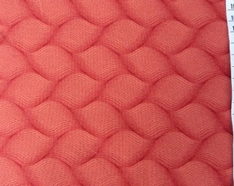 Fabric "wave old Rose"