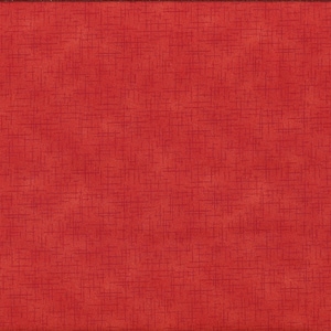 Könnte beinhalten: Ein leuchtend roter Stoff mit strukturierter Oberfläche und einem feinen Kreuzschraffurmuster. Ein gelbes Lineal mit schwarzen Markierungen befindet sich vertikal am rechten Rand und zeigt die Maße in Zentimetern an.