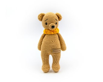 Crochet teady bear Frank
