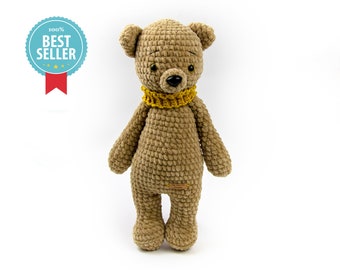 Crochet Teddy Bear Edward