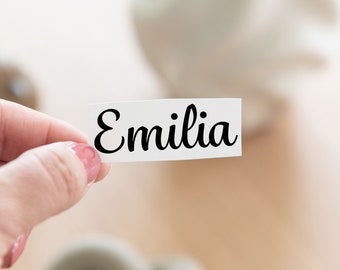 Name stickers | Sticker personalized | Caption names | Vinyl sticker name