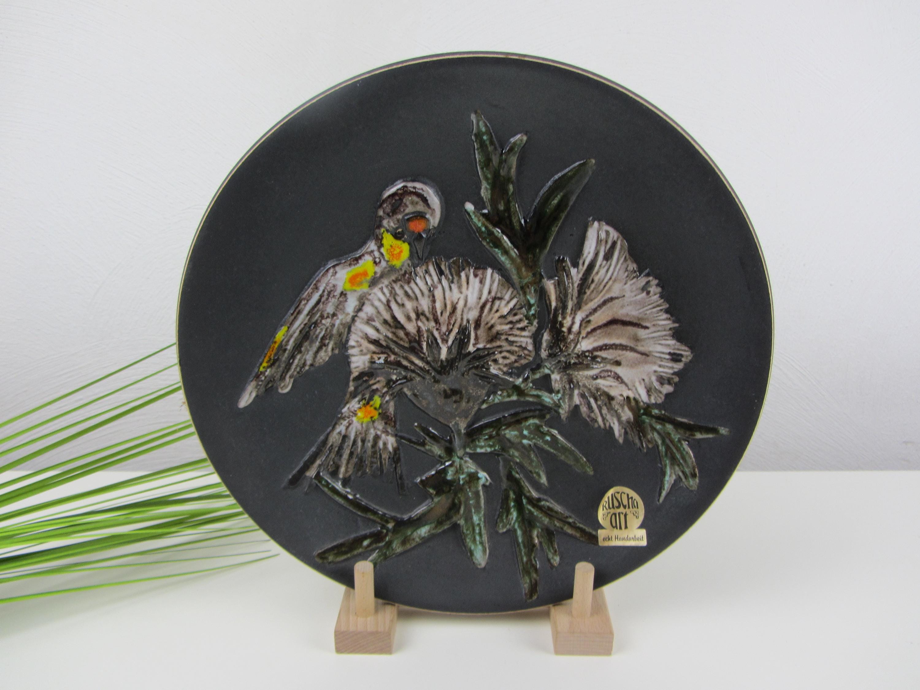 【d-194/k】ヴィンテージ ウォールプレート Ruscha 786 Ruscha Wall Plates - Etsy