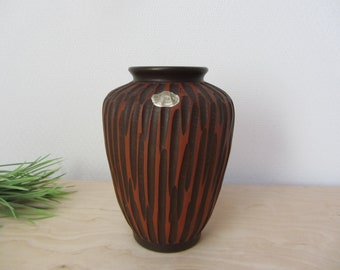 Eiwa ceramic VASE, 50s WGP decor flower vase, Eisbach Wagner, Rhodose, modern retro, gift to vintage ceramic collectors, table vase, decoration
