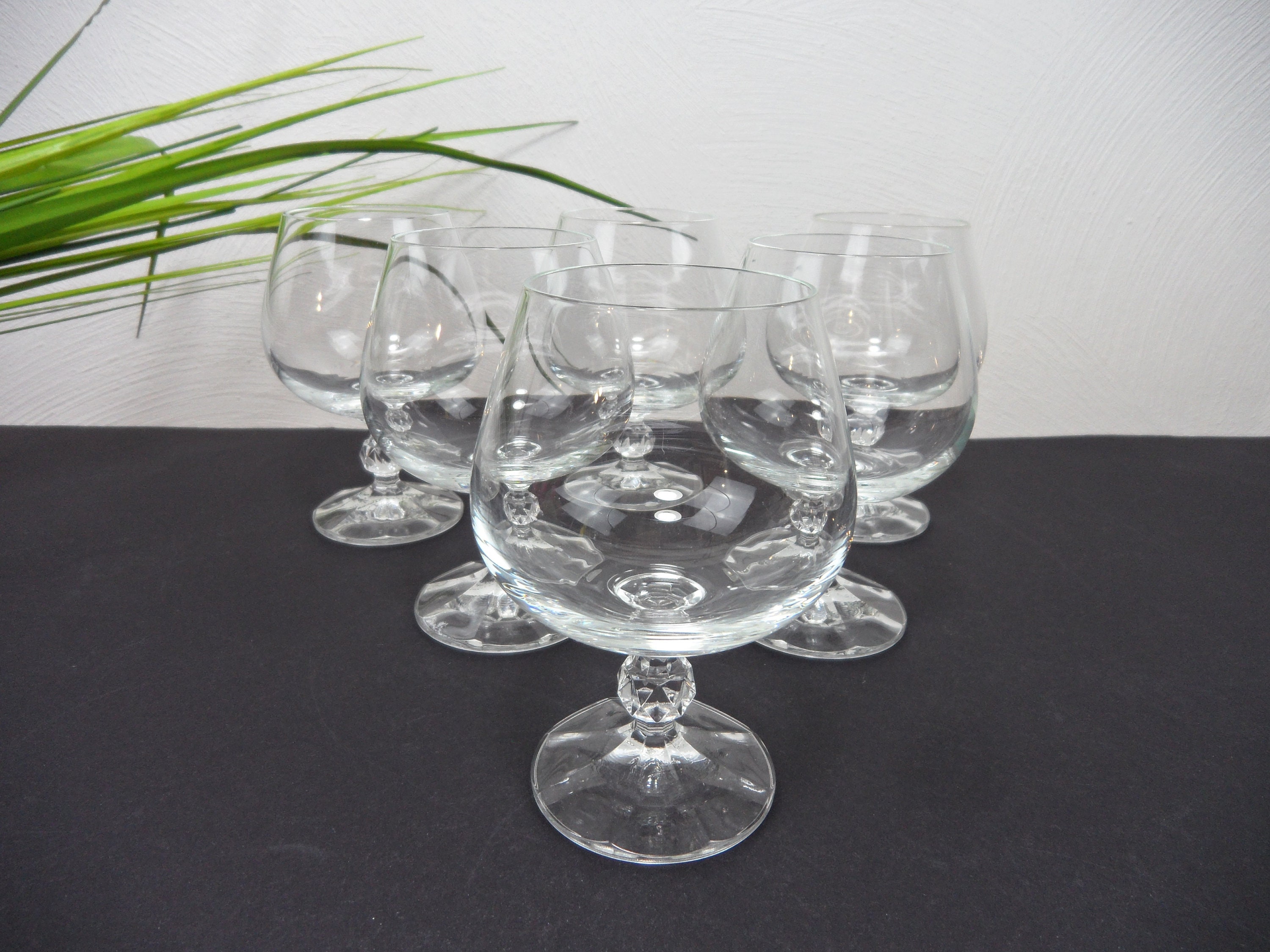6 Cognac Glasses Shot Glass Aperitif Glasses Drinking Etsy