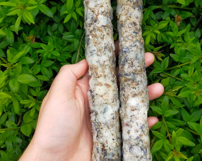 Anti anxiety dressed candles / anxiety candles / spell candles / ritual candles/ dressed candles / spell candles / self healing candle