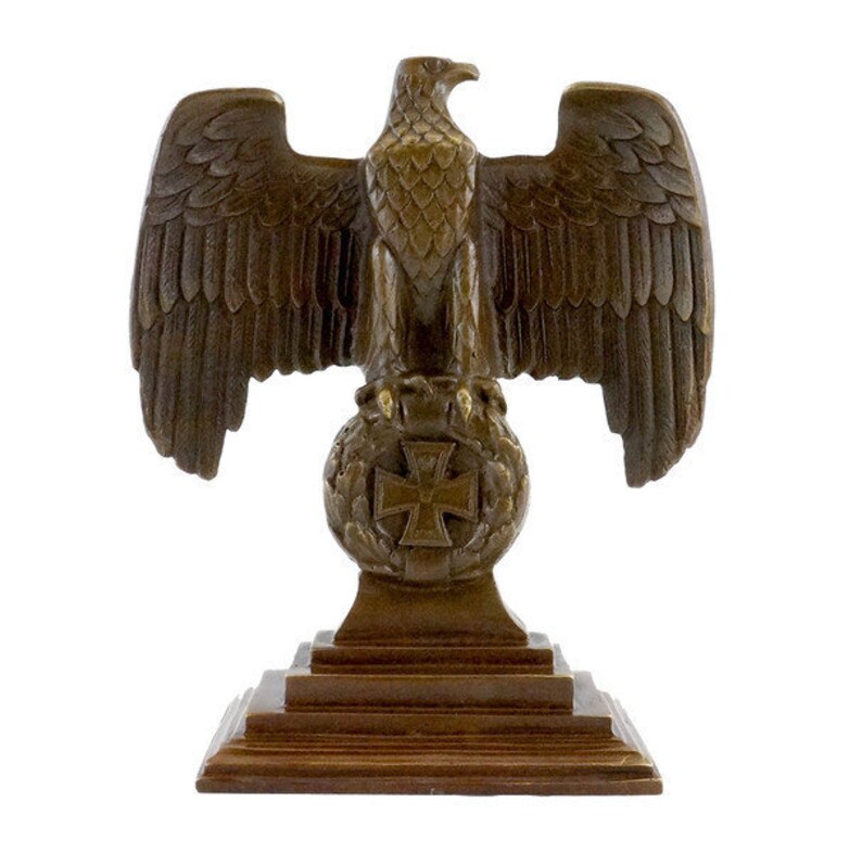 Bronze Reichsadler 1. WK auf Eisernem Kreuz Etsy