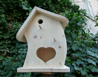 Vogelvilla Vogelfutterhaus unbemalt natur V 1.1