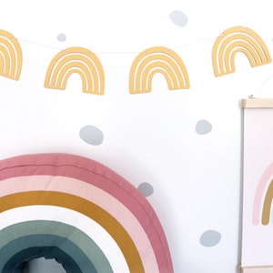 Regenbogen - Girlande | Kinderzimmerdeko | Regenbögen | Geburtstagsdeko