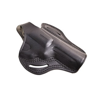 Revolver SW 38 Special 3-4 Barrel Leather OWB Holster Handmade