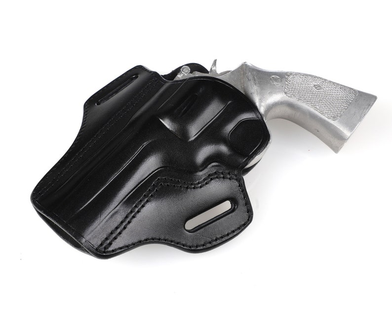 Smith Wesson 586 L Frame 4 inch Open Top Belt Holster