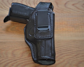 Beretta Cheetah 80, 81, 84, 85 IWB-OWB  Leather Holster