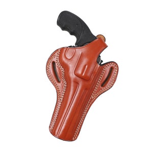 Taurus Revolver 357 MAG Leather Belt Holster 6 inch | Pusat Holster |
