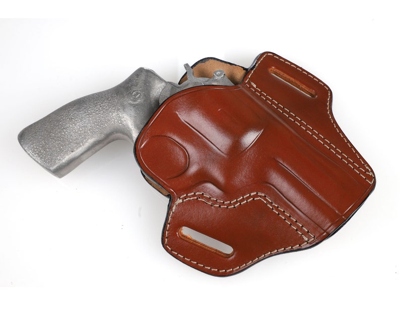 Ruger GP100 Leather Open Top Holster 3 INCH