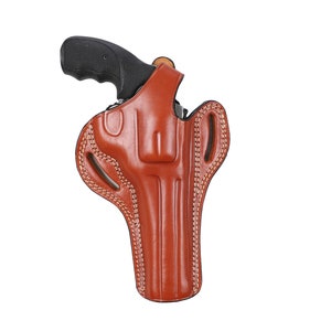 Taurus Model 66-627-669-689 Revolver Leather 6 inch OWB Holster