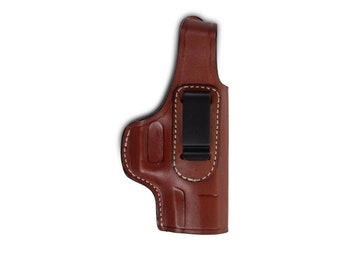 Custom Fit Walther P99 Accessories Holster Leather IWB, OWB Holster, Hand Molded