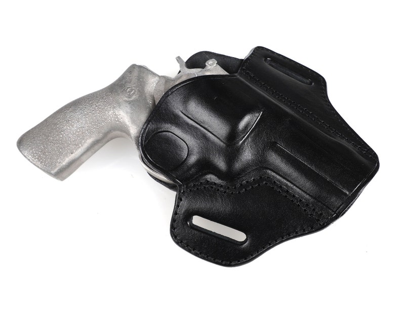 Ruger GP100 Leather Open Top Holster 3 INCH