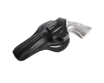 SW K Frame Models 17, 19, 48, 648 Revolver 6 inch Leather OWB Holster