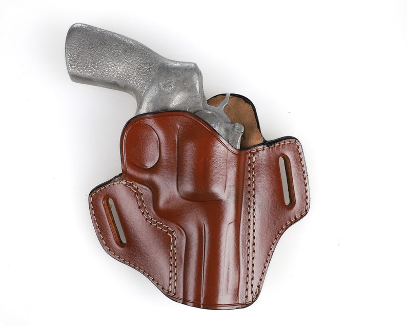 Ruger GP100 Leather Open Top Holster 3 INCH